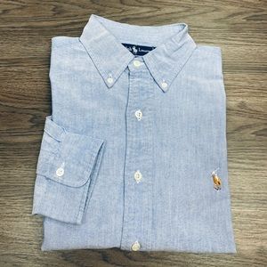 Polo Ralph Lauren Blue Oxford Shirt - L